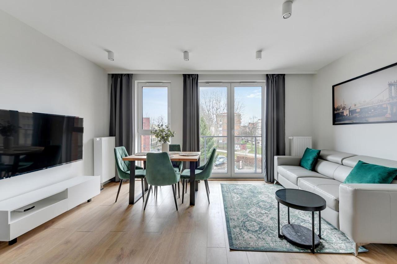Aura 40 City Center By Downtown Apartments Gdańsk Exteriör bild